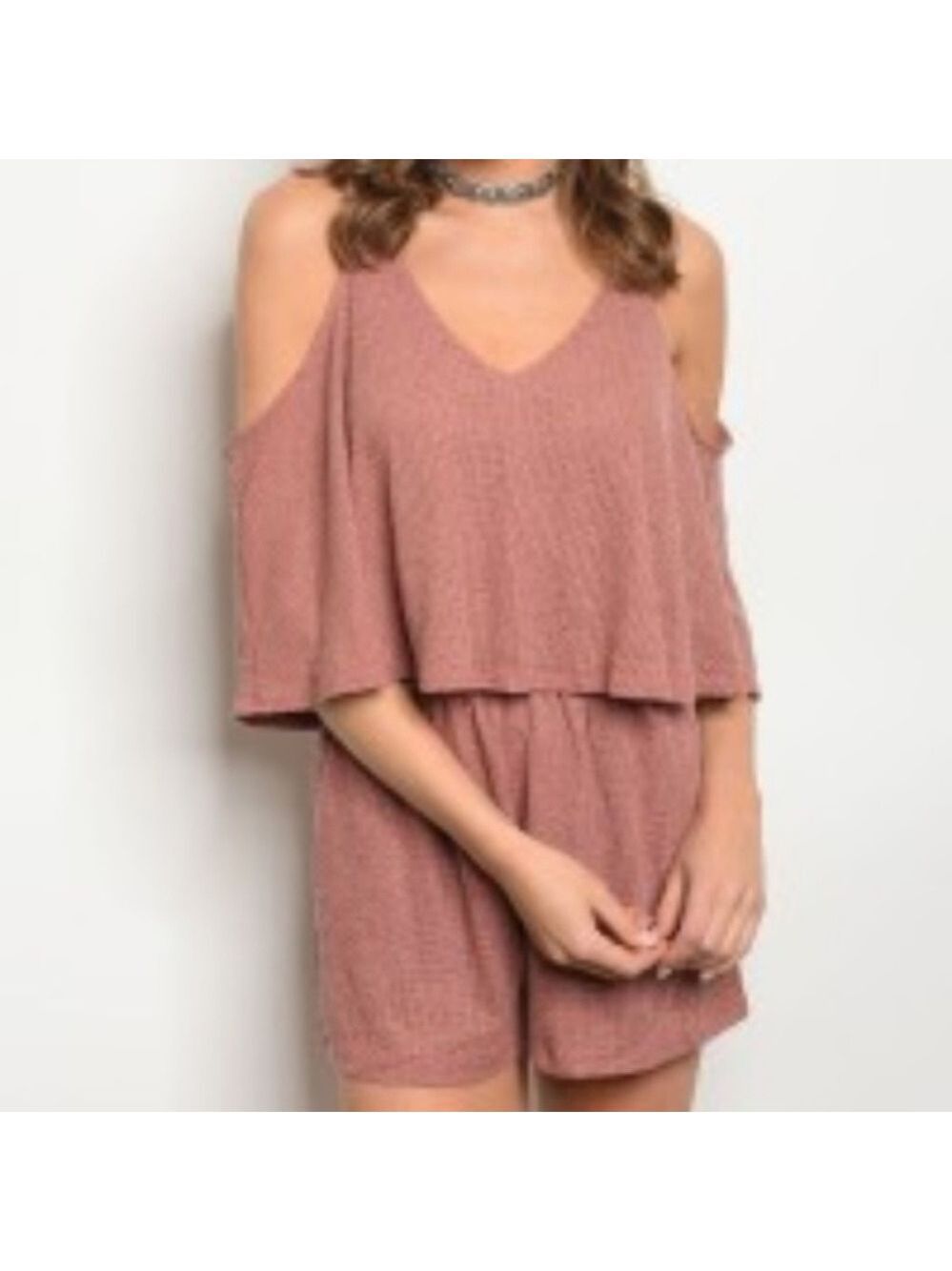 Mauve Romper